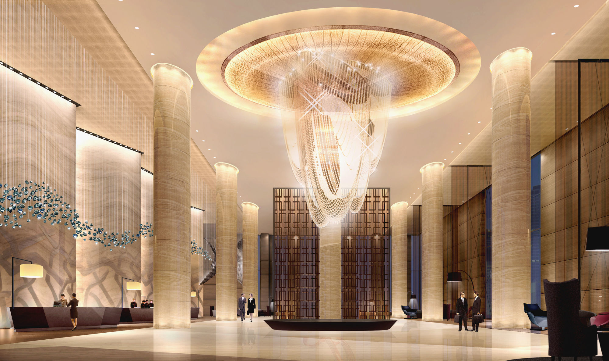 Le Meridien Chongqing Nan'An Beltér fotó